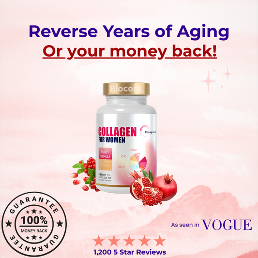 RadiantYouth™ - Collagen Peptide Capsules by Biocore
